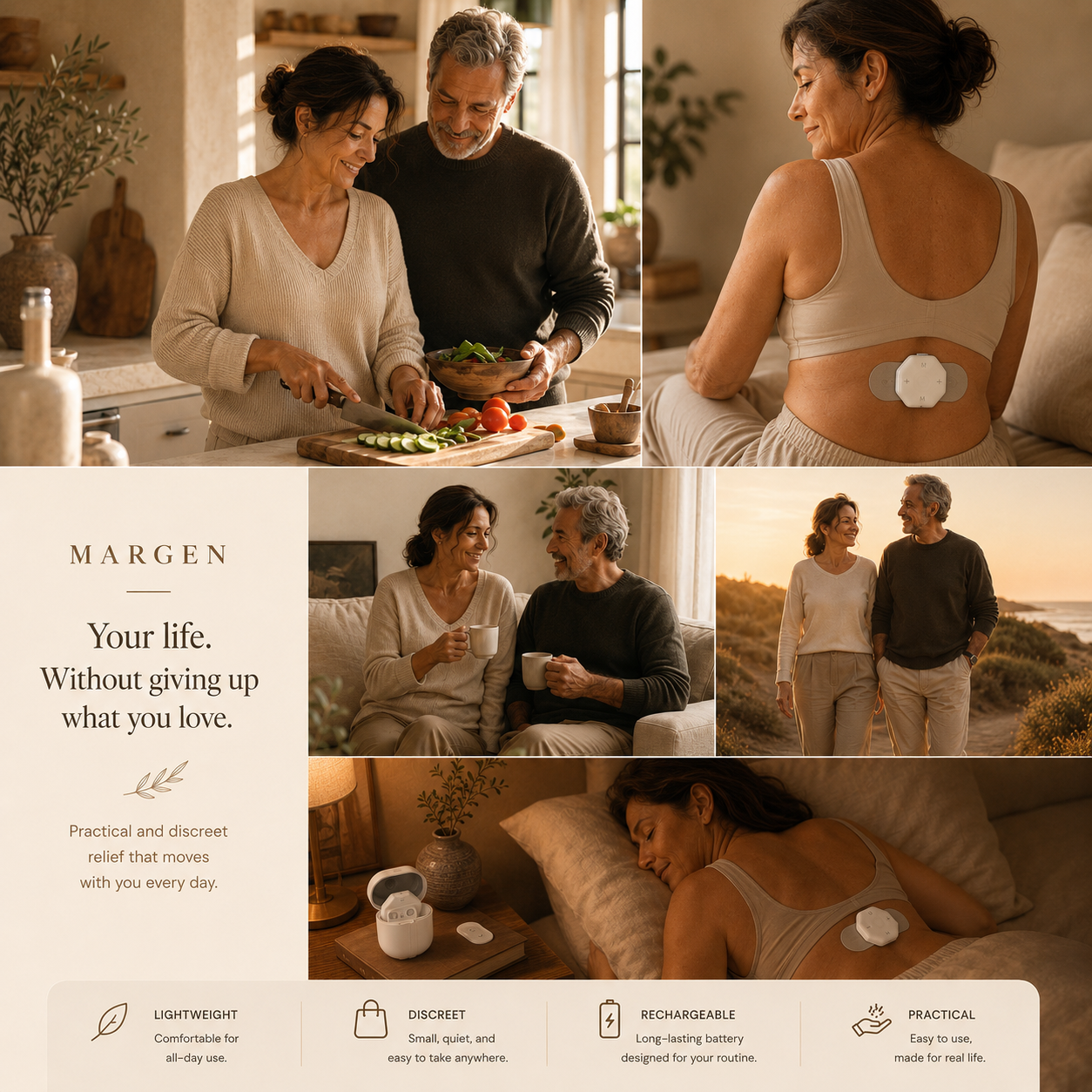 MARGEN Pulse™ — Portable Pain Relief Device
