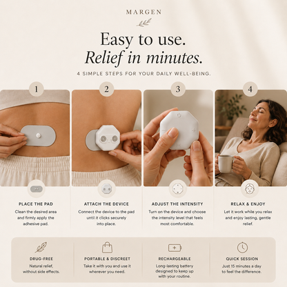 MARGEN Pulse™ — Portable Pain Relief Device