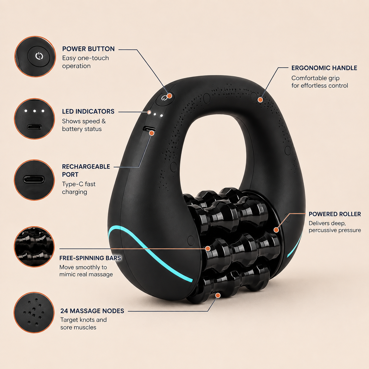 RESTORA™ Nightly Reset Roller — Body care worth coming back to