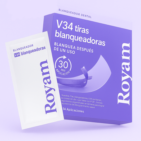 Tiras blanqueadoras V34