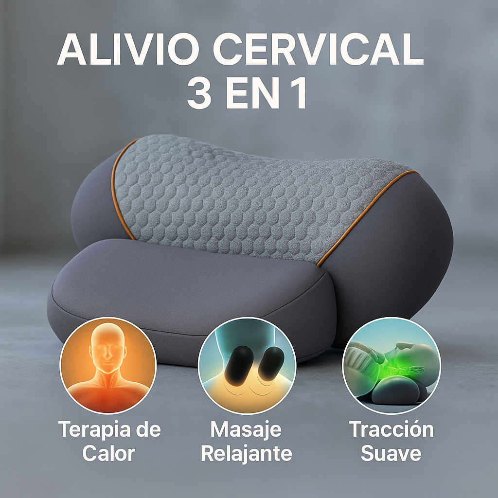 Almohada Cervical de Cuello 3 en 1